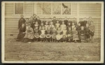 Martin, Alfred (Christchurch) fl 1882-1889 :Photograph of unidentified group of school children