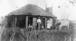 Ponga and thatch house, Heathfield settlement, and group