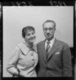 Dr T Ciaffardoni, an Italian diplomat, and his wife