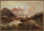 Peele, James 1847-1905 :Mt Earnslaw, Mt Alfred. 1890.