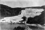 Pink Terraces, Rotomahana - Photograph taken by George Dobson Valentine