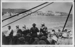 Transport entering Suda Bay, Crete, carrying NZ troops
