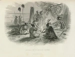 Rouargue, Emile, ca 1795-1865 :Sauvages de la Nouvelle Zelande / Rouargue del. Paris, Furne [1859]