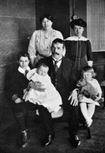 Benjamin John Fuller and Elizabeth Mary Fuller with their children, and Marguerita May Thomson