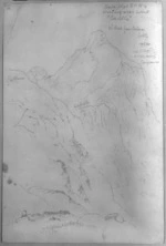 [Moreton, Samuel Horatio], 1845?-1921 :Mt Hart from Balloon Saddle. 10.1. [18]90