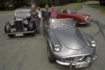 Daimler cars for a display of classic British cars in Wellington - Photograph taken by Ray Pigney