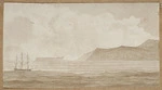 [Swainson, William] 1789-1855 :Island of Mana, Cook's Strait [ca 1842]