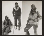 Mountaineers on top of Mount Evans, New Year's Day, 1934