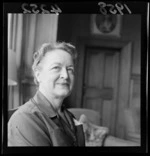 Portrait of Olive Diefenbaker, wife of the Prime Minister of Canada