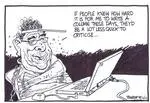 Scott, Thomas, 1947- :'If people knew how hard it is for me to write a column these days, they'd be a lot less quick to criticise...' 18 February 2012