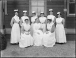 Matron and nursing staff, Cook Hospital, Gisborne