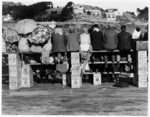 Spectators at a tennis match in Miramar