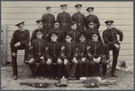 Group photograph of No 3 Coy Field Ambulance Volunteers competitors at Palmerston North Military Tournament
