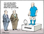 Tremain, Garrick 1941- :'It's our new strip...very blue indeed and nobody knows where the gold's gone'. 1 March 2012