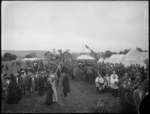 Scene during the tangi of Makere Wikitoria Taitoko at Putiki - Photograph taken by Frank James Denton