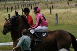 Photographs relating to horse racing, Greymouth