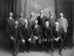 Photograph of the members of the Eltham County Council