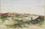 Harris, A :The Kapangee Flat, Coromandel Harbour 1864
