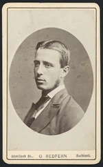 Portrait of John Edward Grace, 1854-1934 - Photograph taken by George Redfern