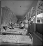General view of the Indian Ward at 3 NZ General Hospital, Beirut, Lebanon - Photograph taken by M D Elias