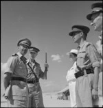 General Alexander with senior NZ personnel at Maadi - Photograph taken by M D Elias