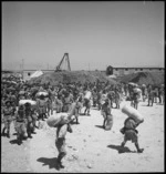 10th reinforcements ready to leave for base camp, Port Tewfik, Egypt, - Photograph taken by M D Elias