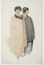 [Merrett, Joseph Jenner] 1815-1854 :[Two ladies of Orakau 1840s or early 1850s]