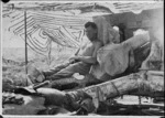 New Zealand soldier Harold Roy Joll from 4th Field Regiment relaxing, Tunisia - Photograph taken by Sergeant H R Joll