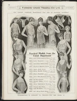 Farmers' Union Trading Company Ltd :Practical models from the Corset Department [1917]
