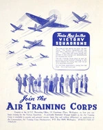 Join the Air Training Corps. Train now for the Victory squadrons. 1944