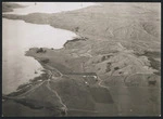 Aerial view of the site of Camp Pahautanui, Porirua, New Zealand