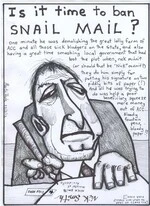 Doyle, Martin, 1956- :'Is it time to ban snail mail?' 26 March 2012