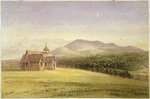 Kinder, John 1819-1903 :Old Church, Remuera [1857?]