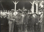 Edward Prince of Wales meeting returned soldiers, Ashburton, New Zealand