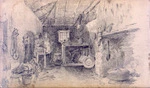 Gully, John 1819-1888 :[Interior of Tarndale Accommodation House, 1860s?]