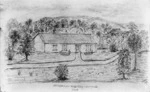 Marshall, John Willoughby, 1851-1940 :Archdeacon Hadfeild's [sic] cottage, 1849 / J.W.M. - 1932.