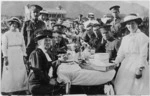 Farewell luncheon for World War 1 soldiers at Trentham camp