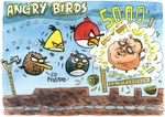 Slane, Christopher, 1957- :Angry Birds. 29 March 2012