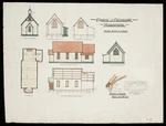 Clere, Frederick de Jersey, 1856-1952 :[Plan of] Church at Rikiorangi, Manawatu. 25.1.[19]07.
