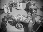Scene at the melon market near the Mad Mile, Cairo - Photograph taken by George Kaye