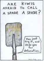 Doyle, Martin, 1956- :Are Kiwis afraid to call a spade a spade? 10 April 2012