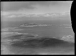 Bluff and New River Estuary (centre foreground) with Foveaux Strait in the distance