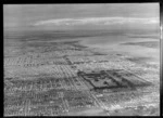 Invercargill looking south, showing New River Estuary, Bluff and Foveaux Strait in the distance