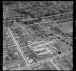 Unidentified [Secondary?] school, Gisborne, Poverty Bay, including surrounding area