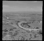 Ormond, Poverty Bay, showing rural area and Waipaoa River