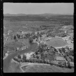 Waikato River and Lake Taupo confluence with Marina and Taupo Domain