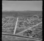 Lake Taupo and Lake Terrace in foreground, Kaimanawa Street and Rifle Range Road with Kaimanawa Reserve, Taupo