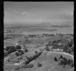 Matakohe, Northland, includes farmland, roads, housing and harbour