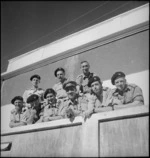 Officers of the Long Range Desert Group, Egypt, World War II - Photograph taken by M D Elias