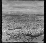 Palmerston North showing hospital in foreground, Manawatu-Whanganui